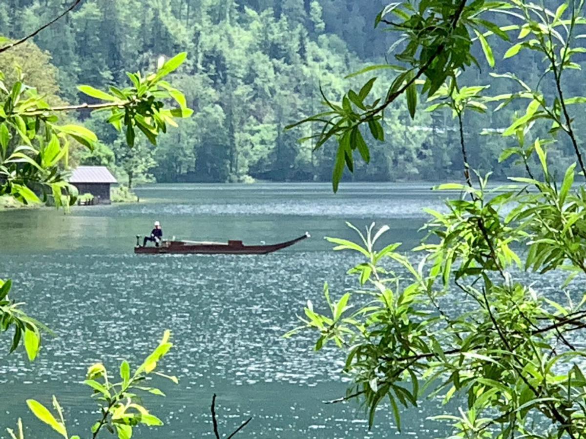 Ferienwohnung Bergheimat Bad Goisern am Hallstättersee Exterior foto
