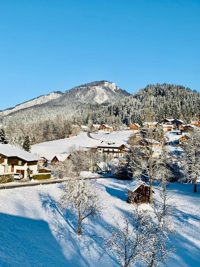 Ferienwohnung Bergheimat Bad Goisern am Hallstättersee Exterior foto