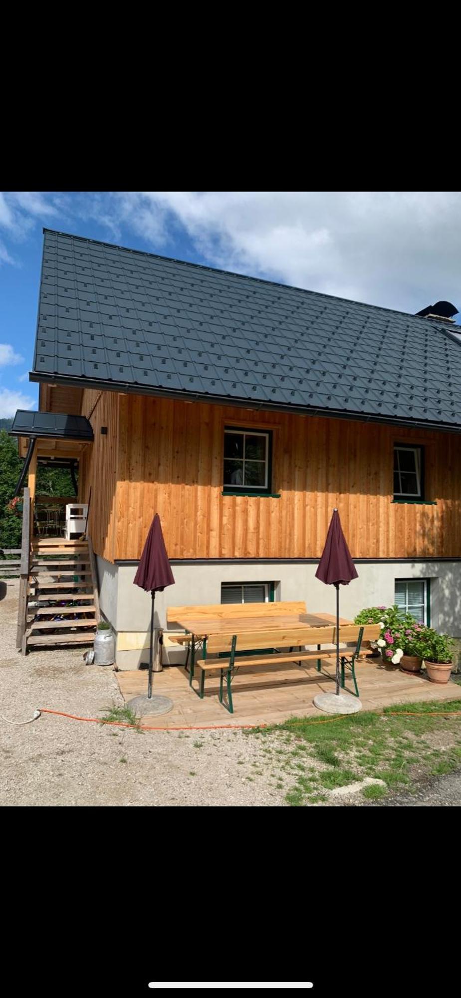 Ferienwohnung Bergheimat Bad Goisern am Hallstättersee Exterior foto